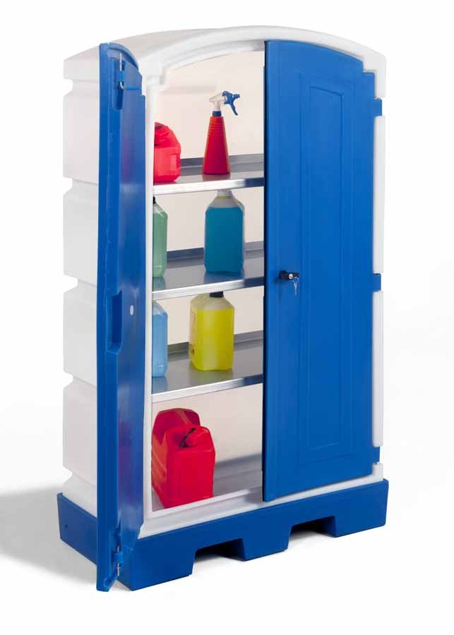 Polyethylene safety cabinet