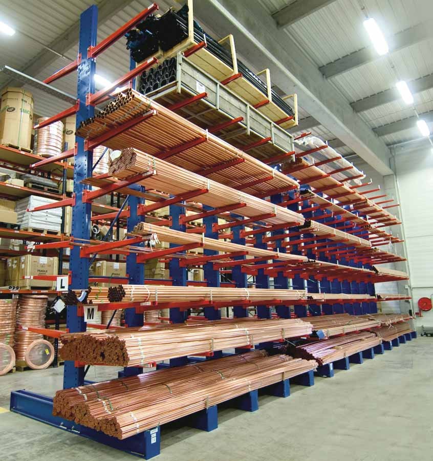 Cantilever racking for heavy loads - Acticant