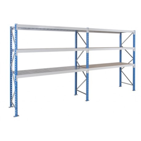 Shelving with Activol beams