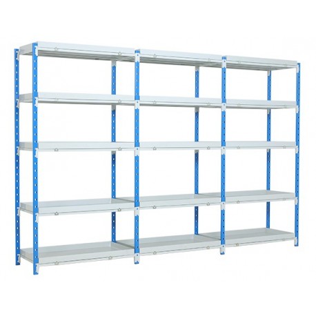 Actiflip light duty containment shelving